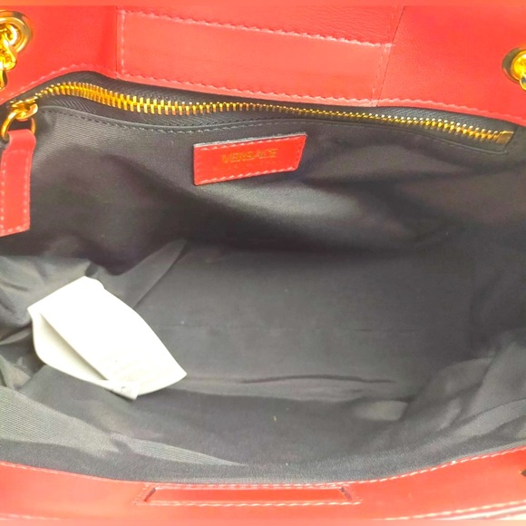 Versace Medusa Quilted Leather Tote Bag - Picture 9 of 10